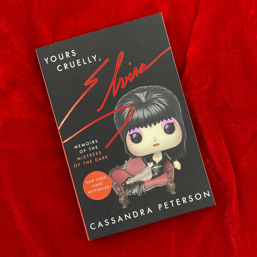 Yours Cruelly, Elvira: Memoirs of the Mistress of the Dark Funko Cover Book - Kreepsville