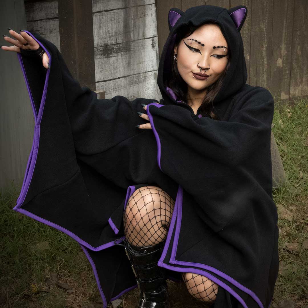 Black Cat Web Cape - Kreepsville