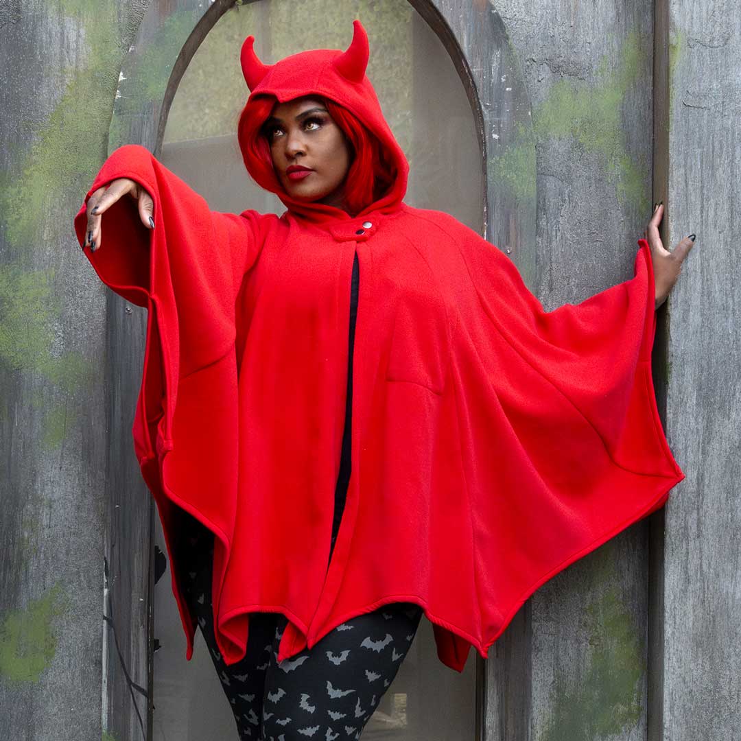 Devil In Disguise Web Cape - Kreepsville