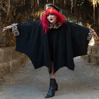 Thumbnail for Glamour Ghoul Web Cape Leo Fur - Kreepsville