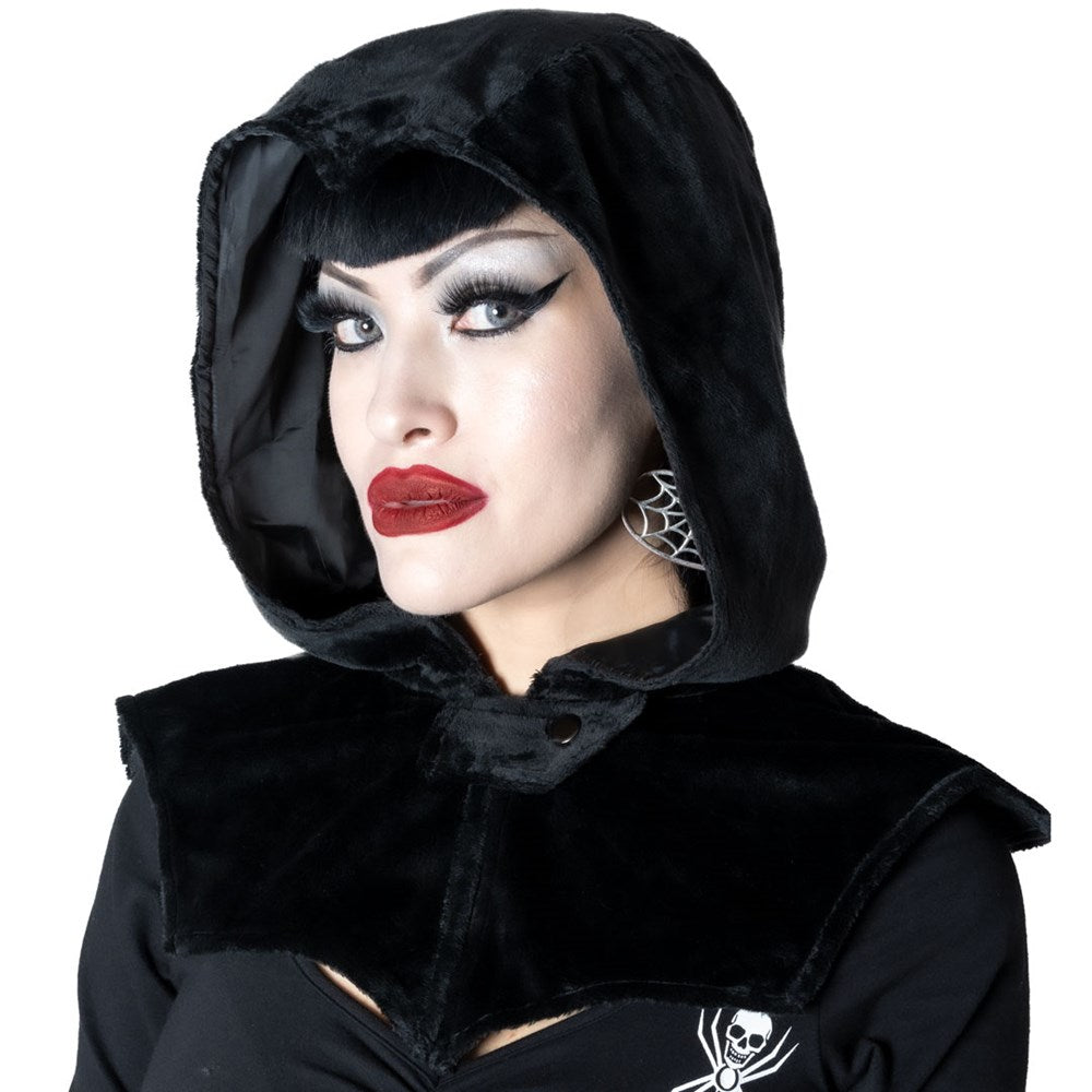 Bat Black Horror Hood - Kreepsville