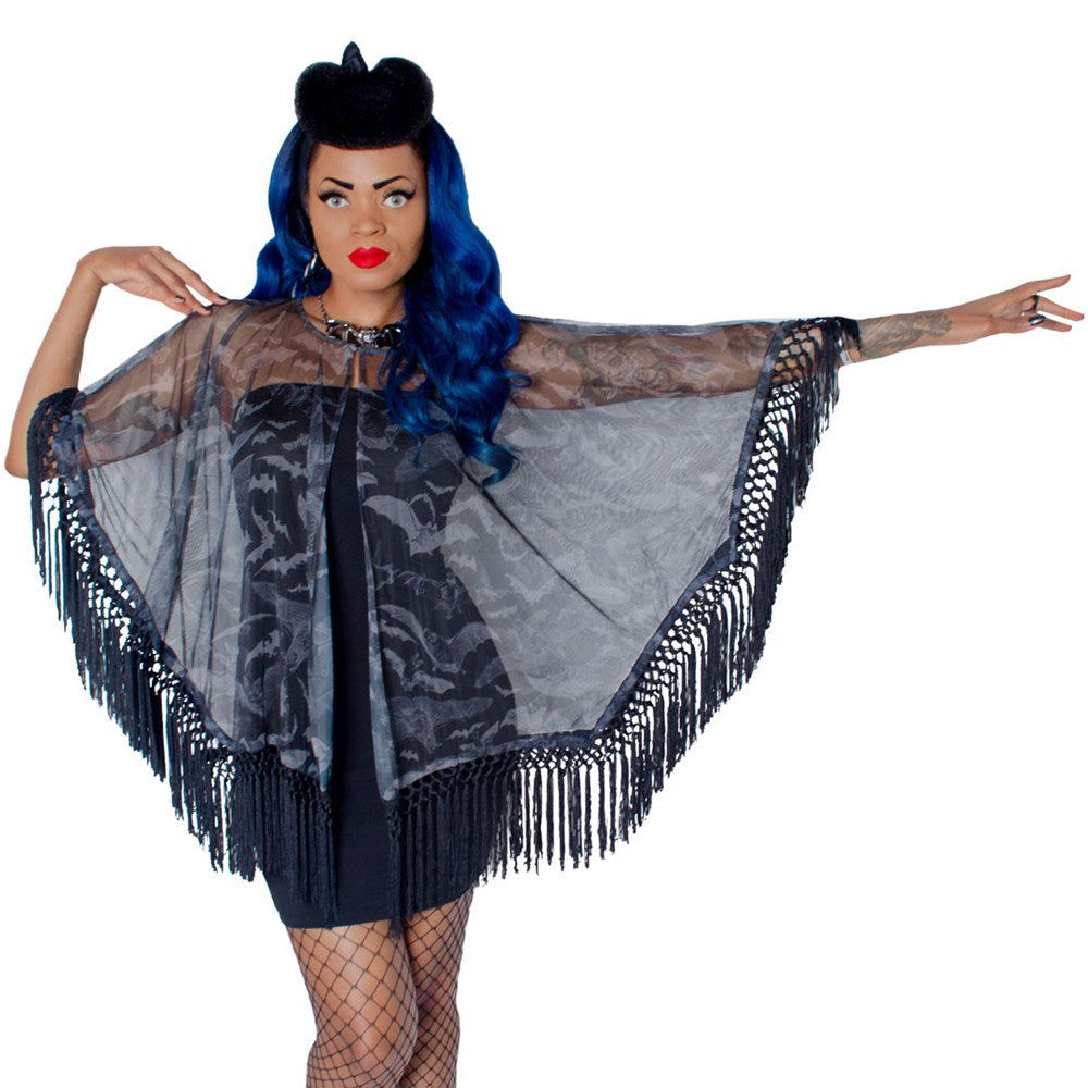 Bat Mesh Cape - Kreepsville