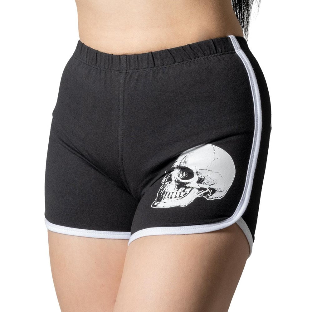 Skeleton Hand Womens Booty Shorts - Kreepsville