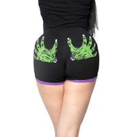Thumbnail for Zombie Hand Womens Booty Shorts