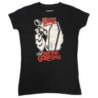 Thumbnail for Elvira Drop Dead Goregeous Womens T-shirt - Kreepsville