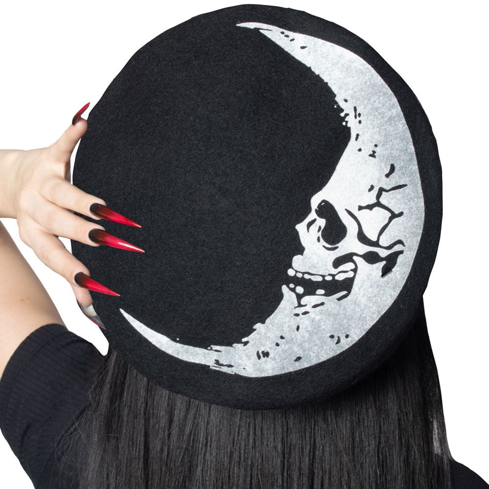 Crescent Moon Beret Hat - Kreepsville