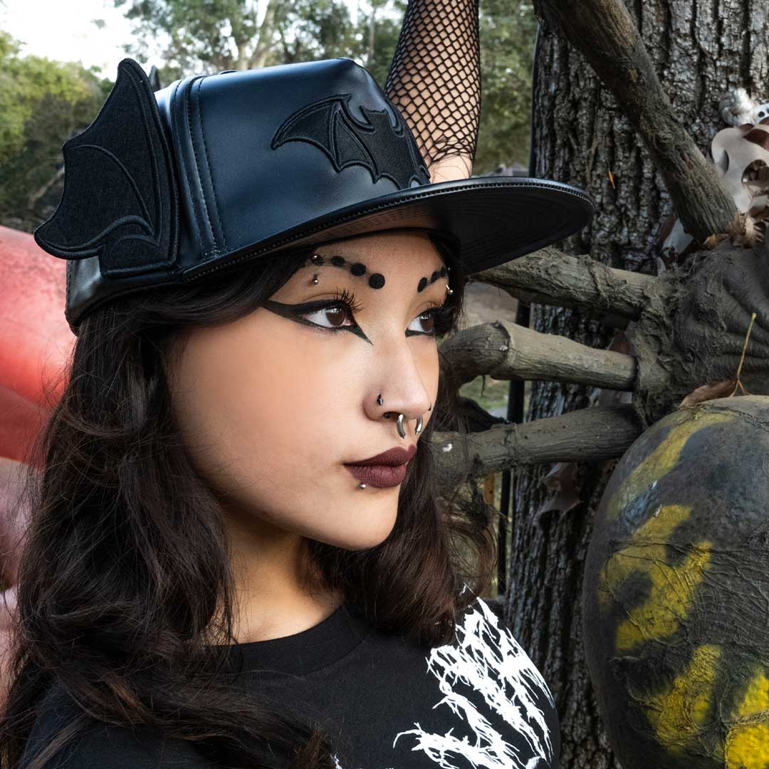 Bat Ear Wing Baseball Hat