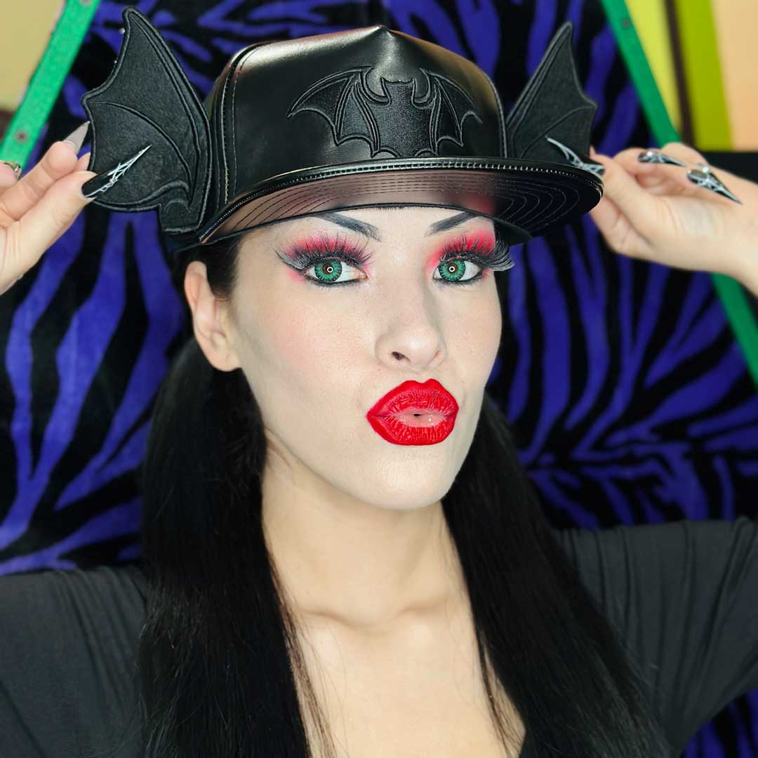 Bat Ear Wing Baseball Hat - Kreepsville