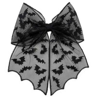 Thumbnail for Bat Lace Hair Bow - Kreepsville