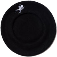 Thumbnail for Web Black Beret Hat - Kreepsville