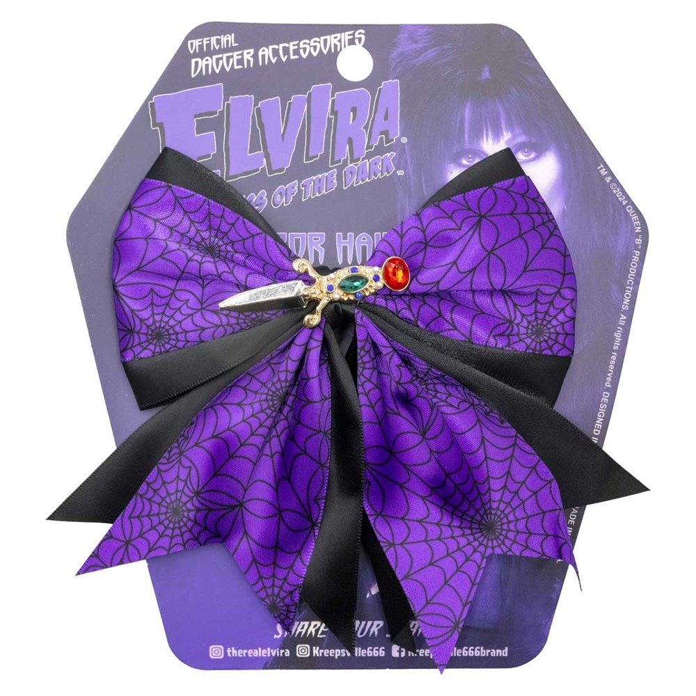 Elvira Dagger Hair Bow - Kreepsville