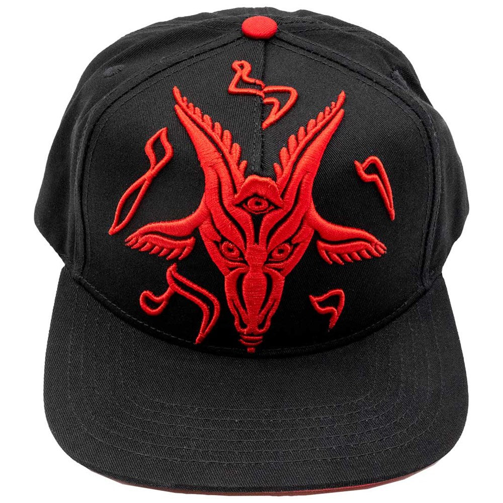 帽子 saint goat black cap swag opium Satanic Goathead Baseball Hat