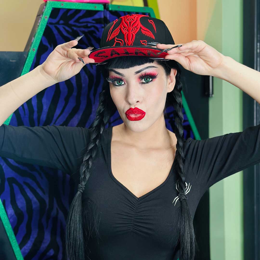Satanic Goathead Baseball Hat