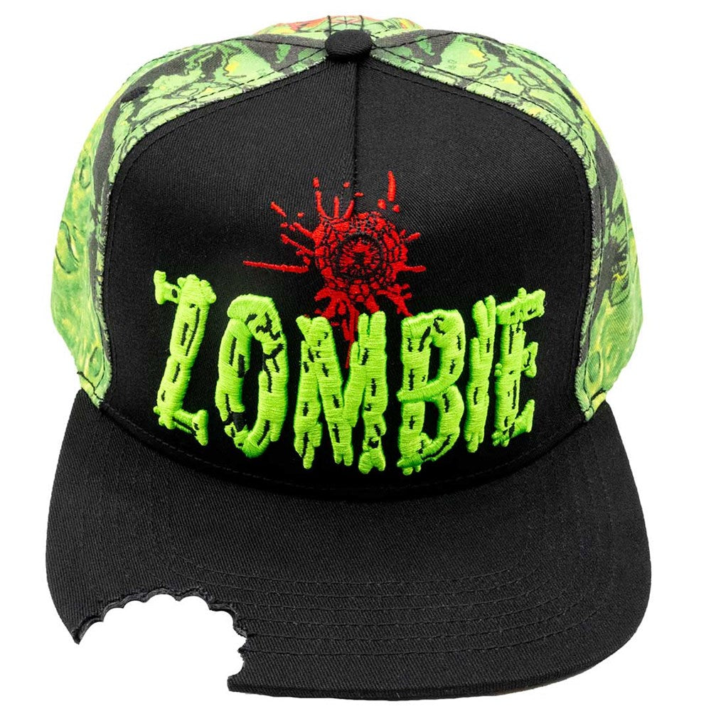 Zombie Bite Sublimation Baseball Hat - Kreepsville