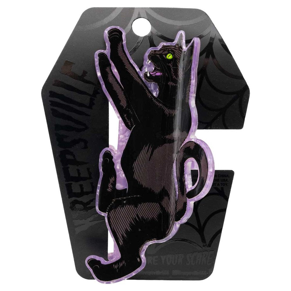 Black Cat Claw Clip - Kreepsville