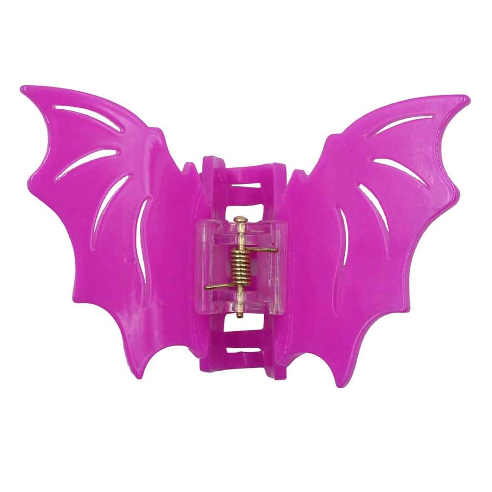 Bat Hair Claw Clip Pink - Kreepsville