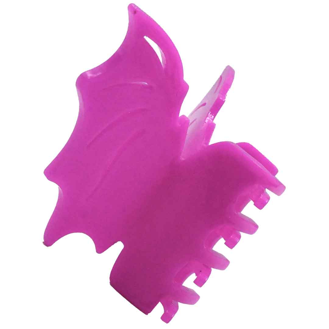 Bat Hair Claw Clip Pink