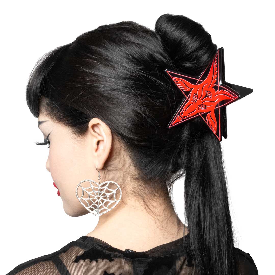 Baphomet Star Claw Clip - Kreepsville