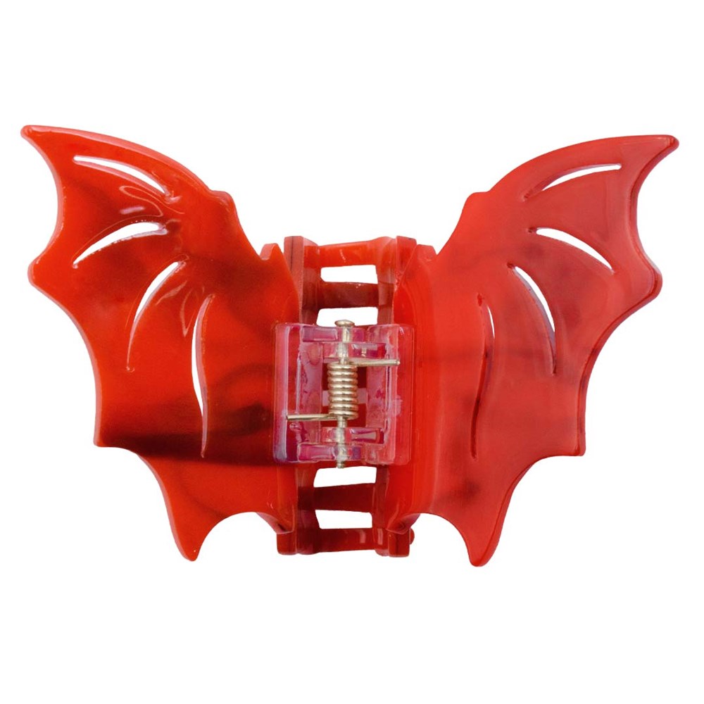 Bat Hair Claw Clip Red - Kreepsville
