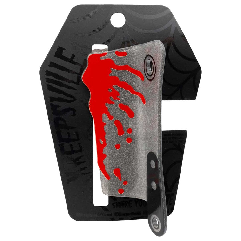 Cleaver Silver Glitter Claw Clip - Kreepsville