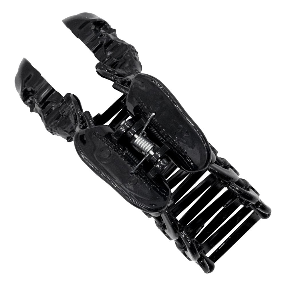 Skeleton Ribcage Hair Claw Clip Black - Kreepsville