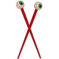 Thumbnail for Eyeball Green Hair Sticks - Kreepsville