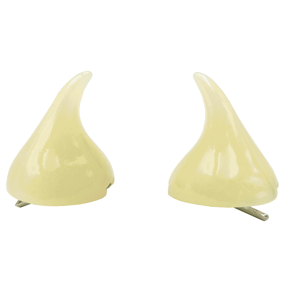 Horror Hair Horns - Glow In Dark - Kreepsville