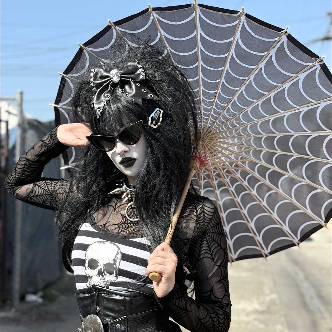 Coffin Snap Hair Clip Silver