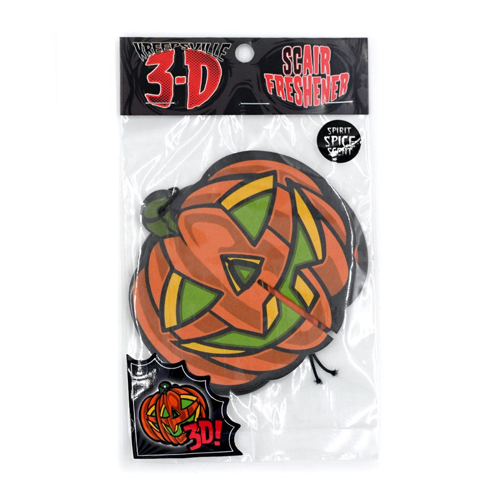 3D Pumpkin Air Freshener - Kreepsville