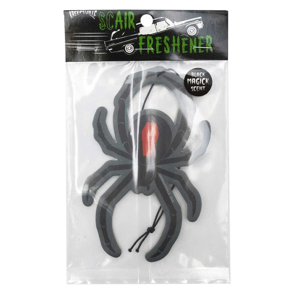 Black Widow Spider Air Freshener - Kreepsville