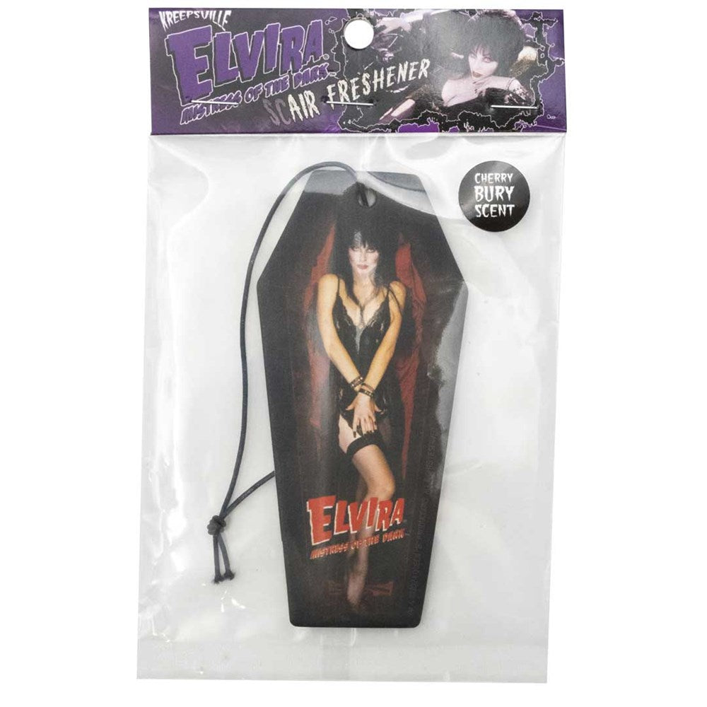 Elvira Red Coffin Air Freshener - Kreepsville