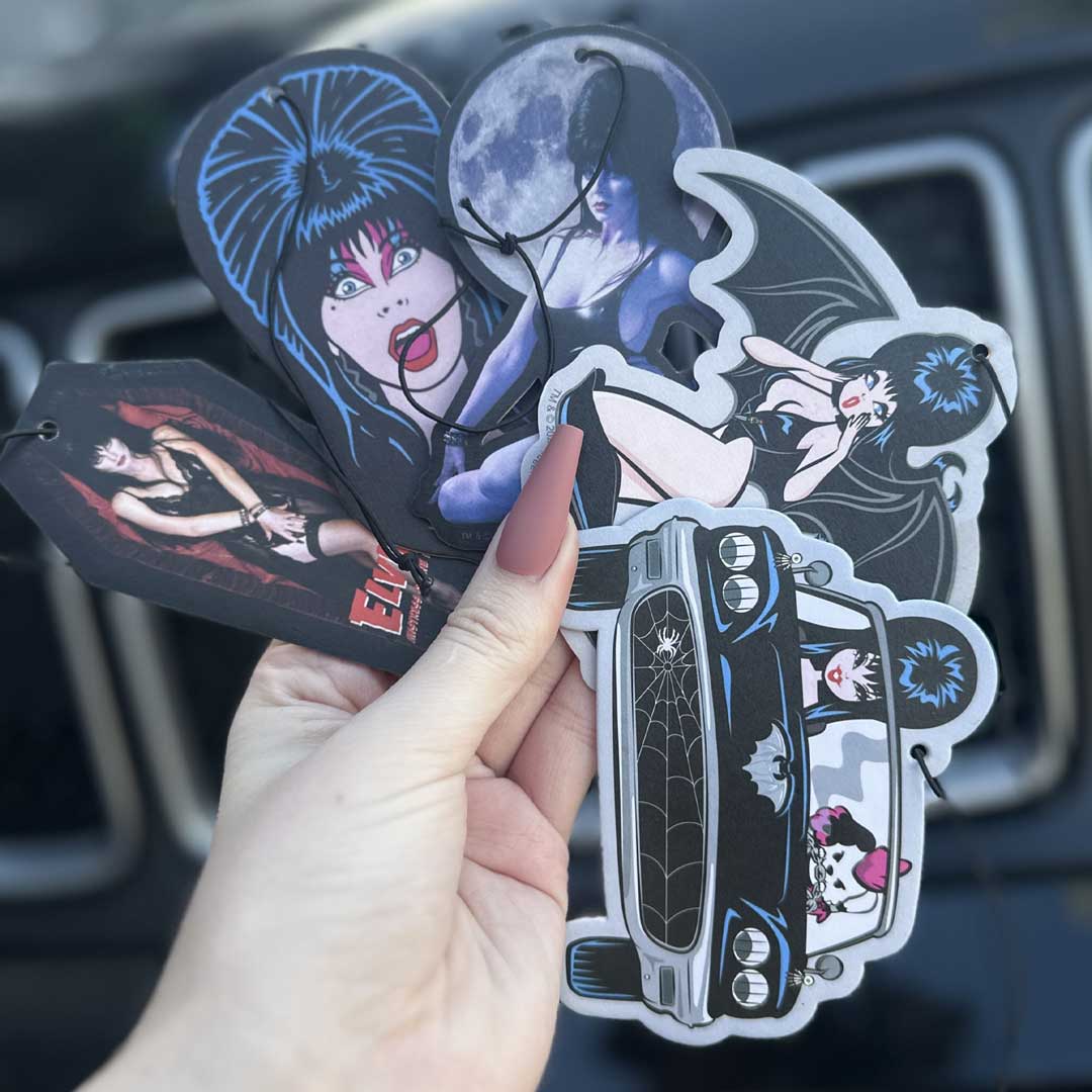 Elvira Red Coffin Air Freshener