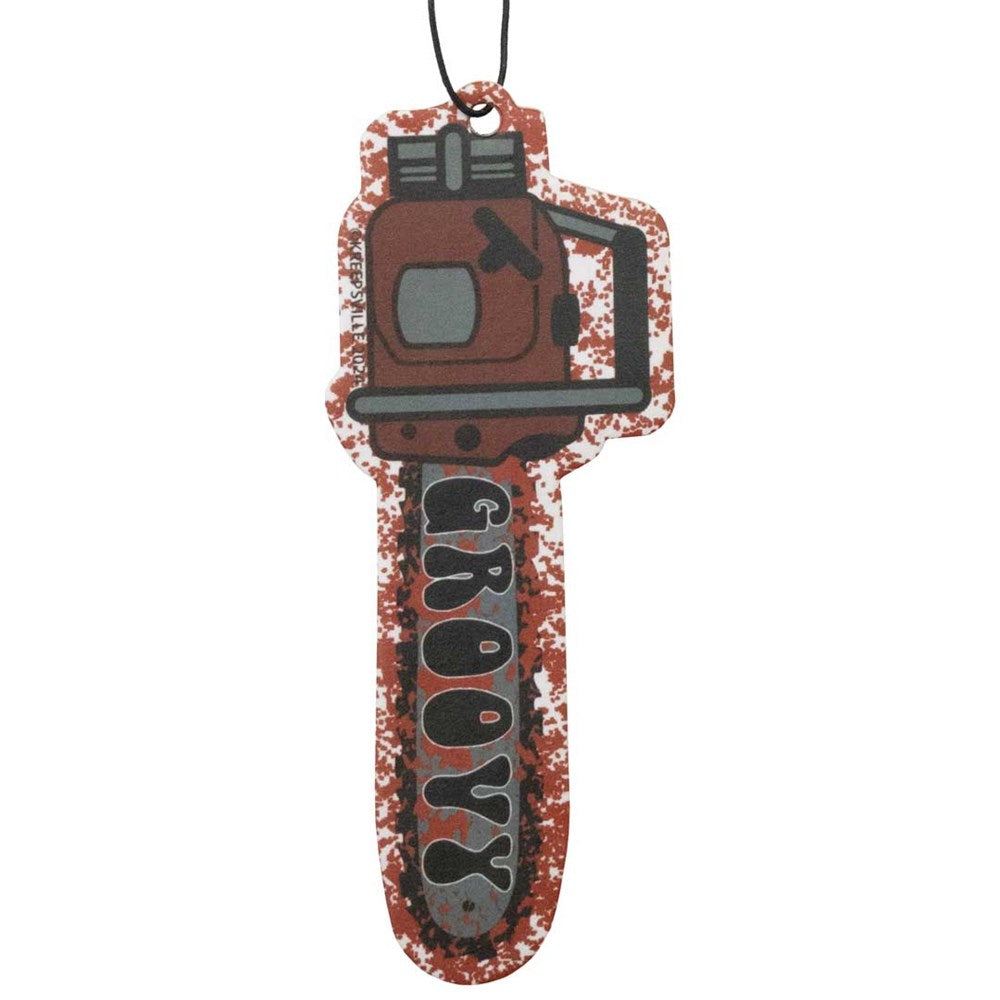 Groovy Chainsaw Air Freshener - Kreepsville