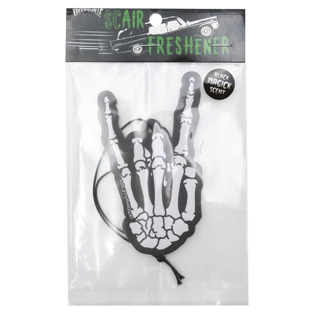 Skeleton Devil Hand Air Freshener - Kreepsville