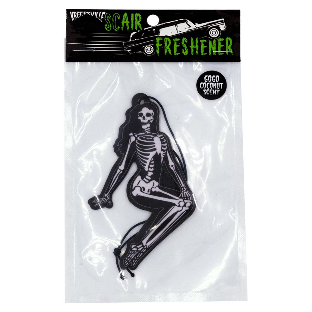 Skelli Girl Sitting Air Freshener - Kreepsville