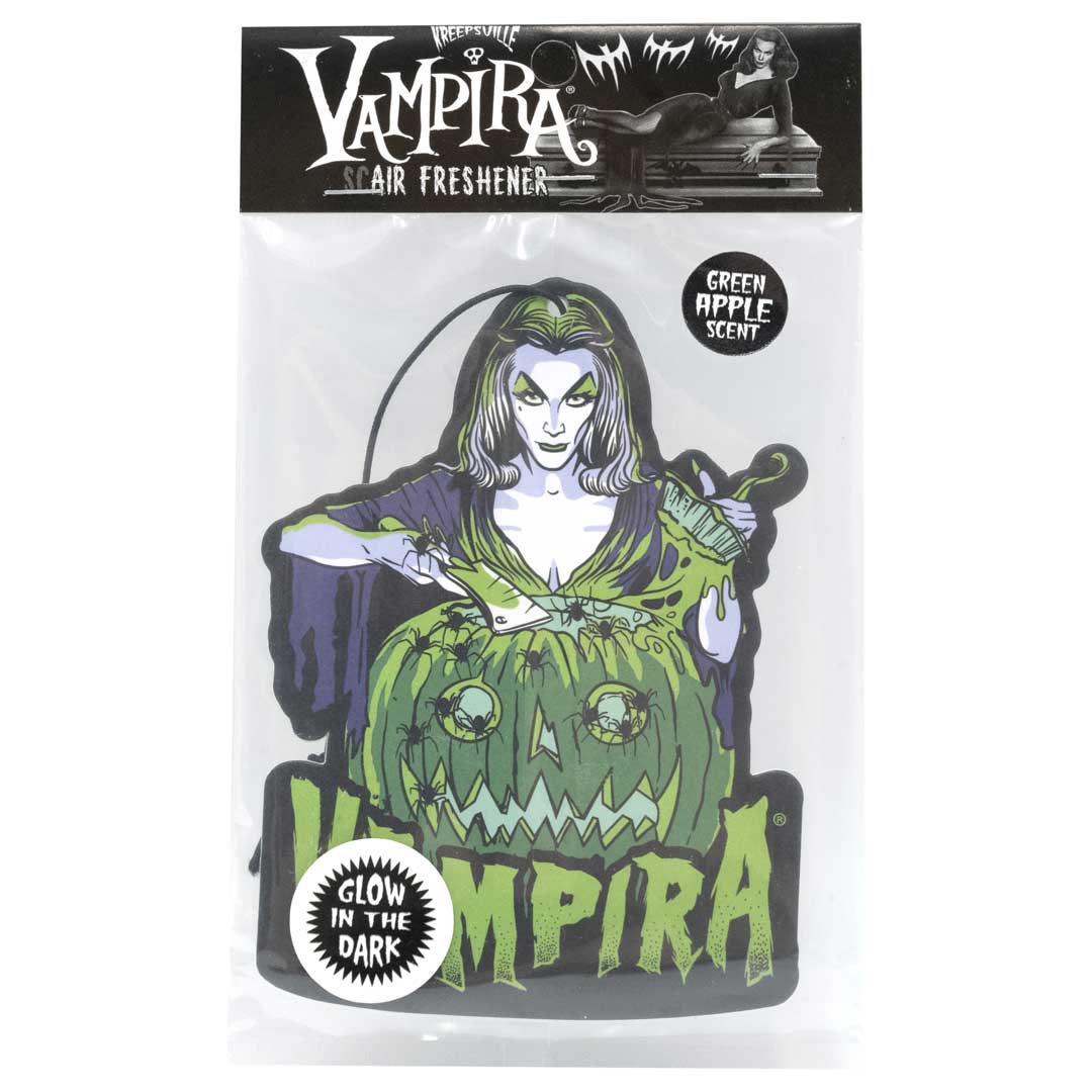 Vampira Hallow Queen Glow Air Freshener - Kreepsville