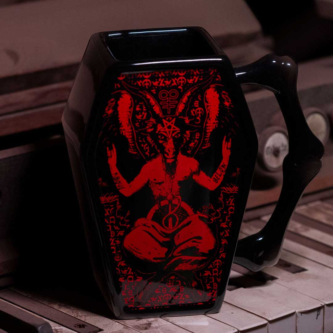 Baphomet Coffin Mug