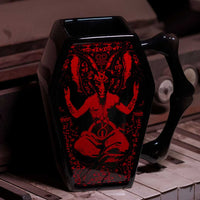 Thumbnail for Baphomet Coffin Mug - Kreepsville