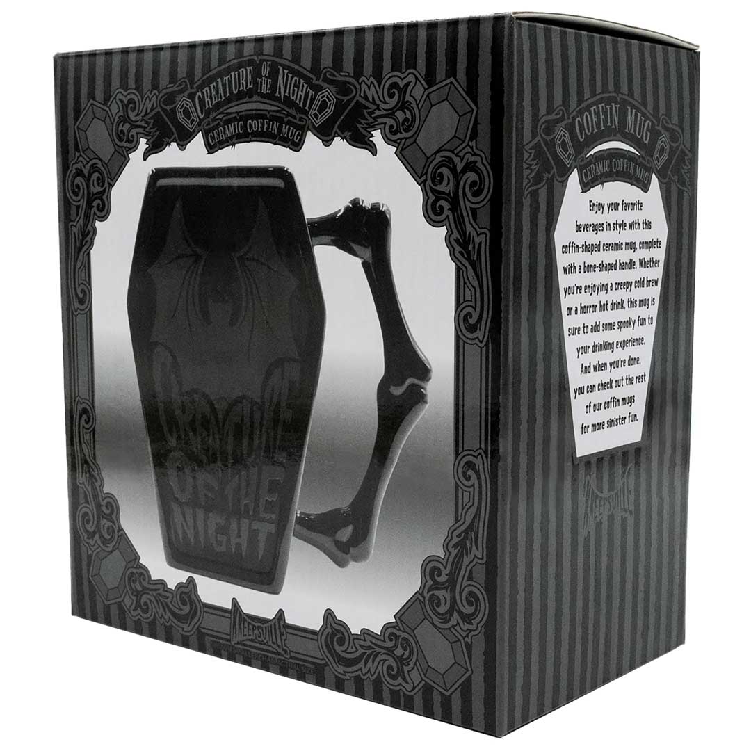 Creature Of The Night Coffin Mug - Kreepsville