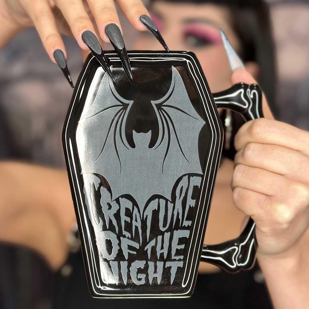 Creature Of The Night Coffin Mug - Kreepsville