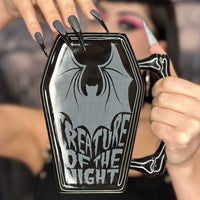 Thumbnail for Creature Of The Night Coffin Mug - Kreepsville