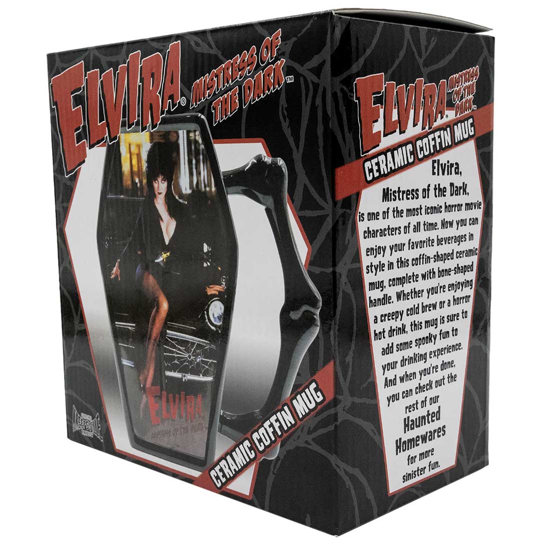 Elvira Macabre Mobile Coffin Mug - Kreepsville