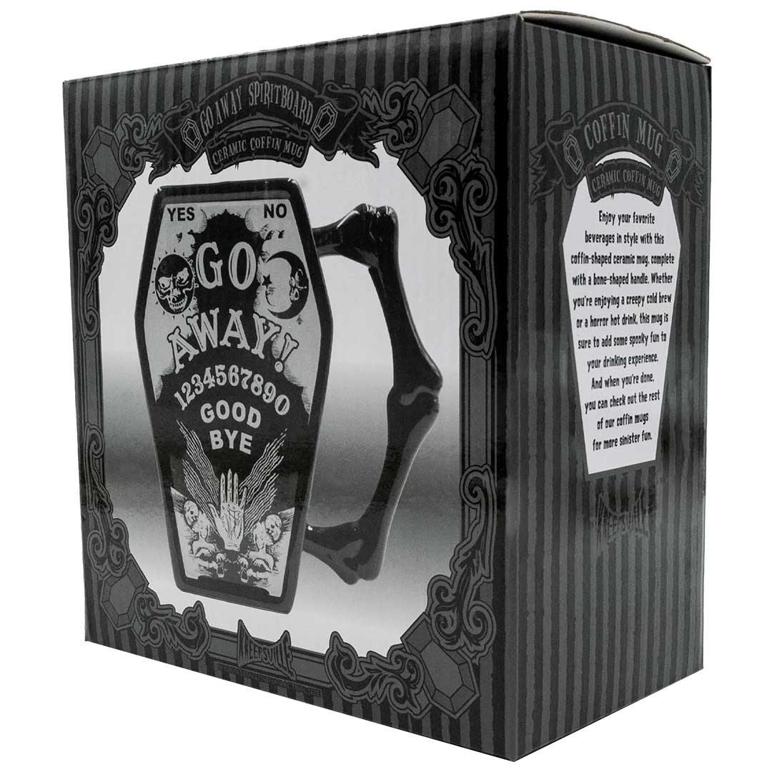 Go Away Coffin Mug - Kreepsville