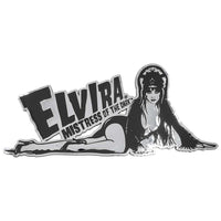 Thumbnail for Elvira Laid Down Mega Chrome Stick On Emblem - Kreepsville