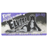 Thumbnail for Elvira Laid Down Mega Chrome Stick On Emblem - Kreepsville