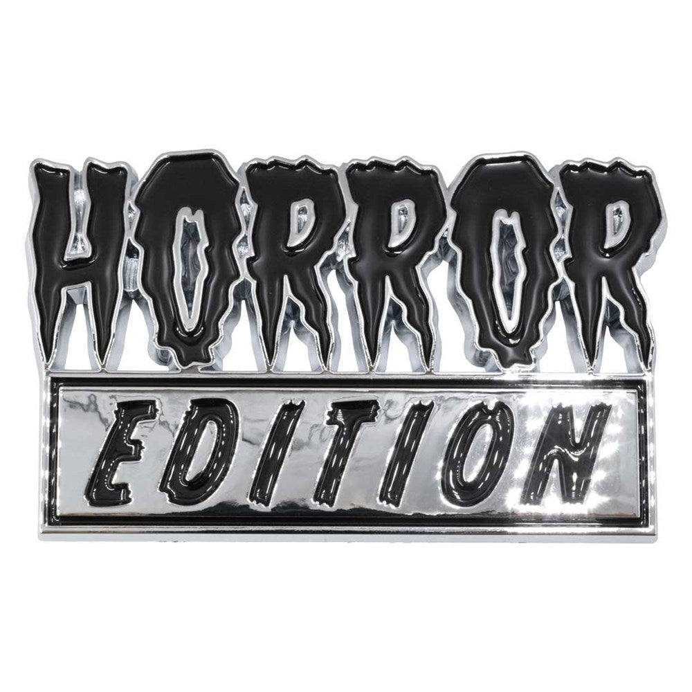 Horror Edition Chrome Stick On Emblem - Kreepsville