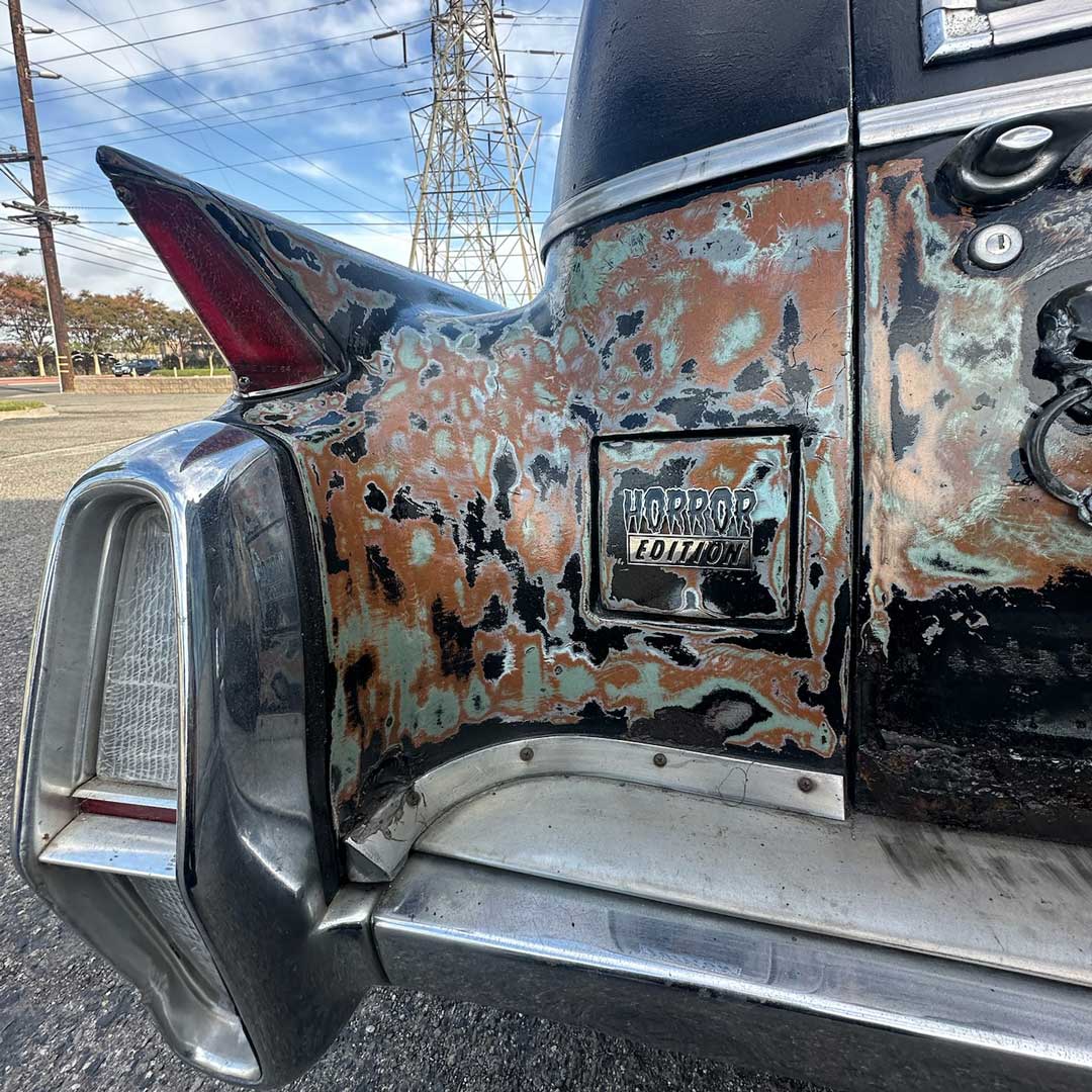 Horror Edition Chrome Stick On Emblem