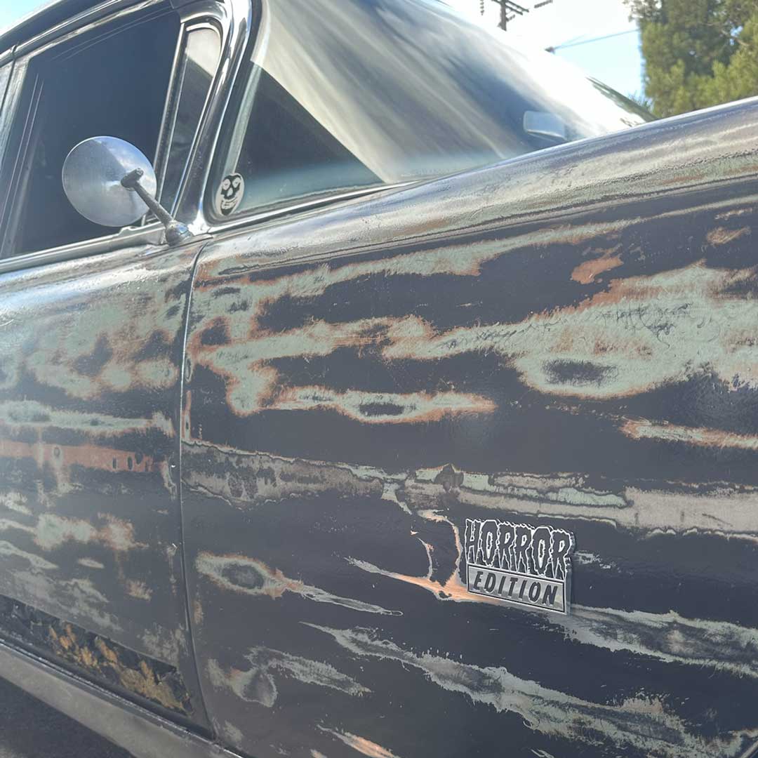 Horror Edition Chrome Stick On Emblem - Kreepsville