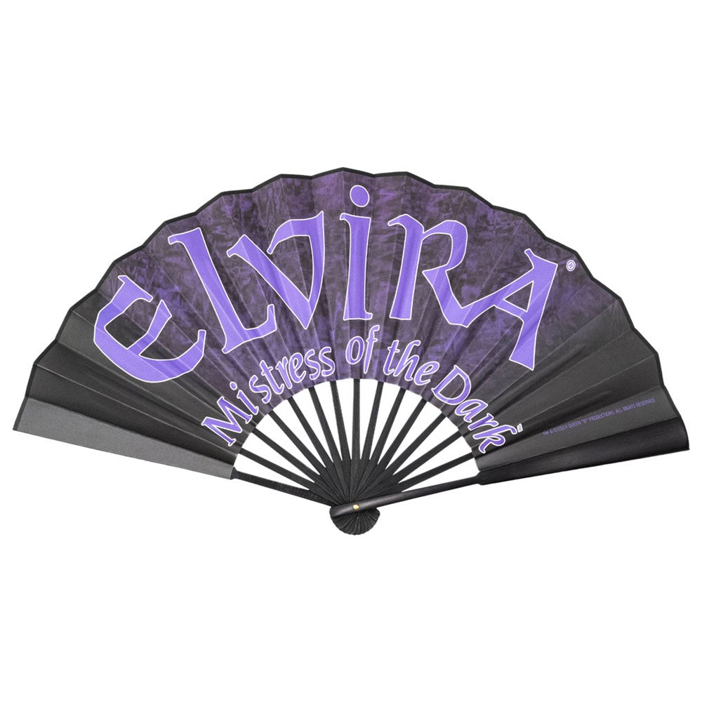 Elvira Laid Bare Double Sided XL Fan - Kreepsville