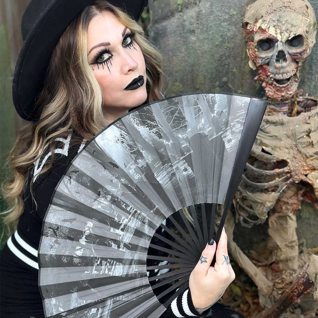 Goth Thing Double Sided XL Fan - Kreepsville